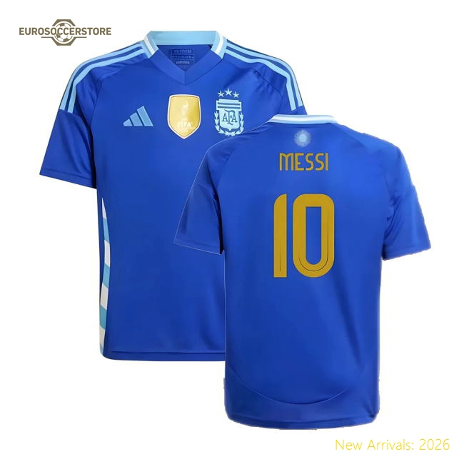 Non-toxic Football Team Kids Jersey Messi 2024-2025 Drycell