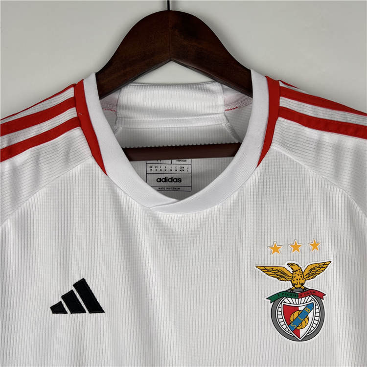 Performance Driven Benfica 2324 Third White Soccer Jersey Football