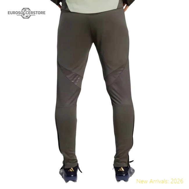 Top-Quality 2025-2026 Real Madrid Training Pants (Utility Grey)