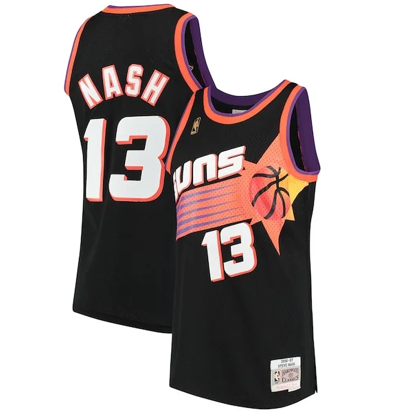 Steve Nash PHX Swingman Jersey - top-tier NBA - Black training