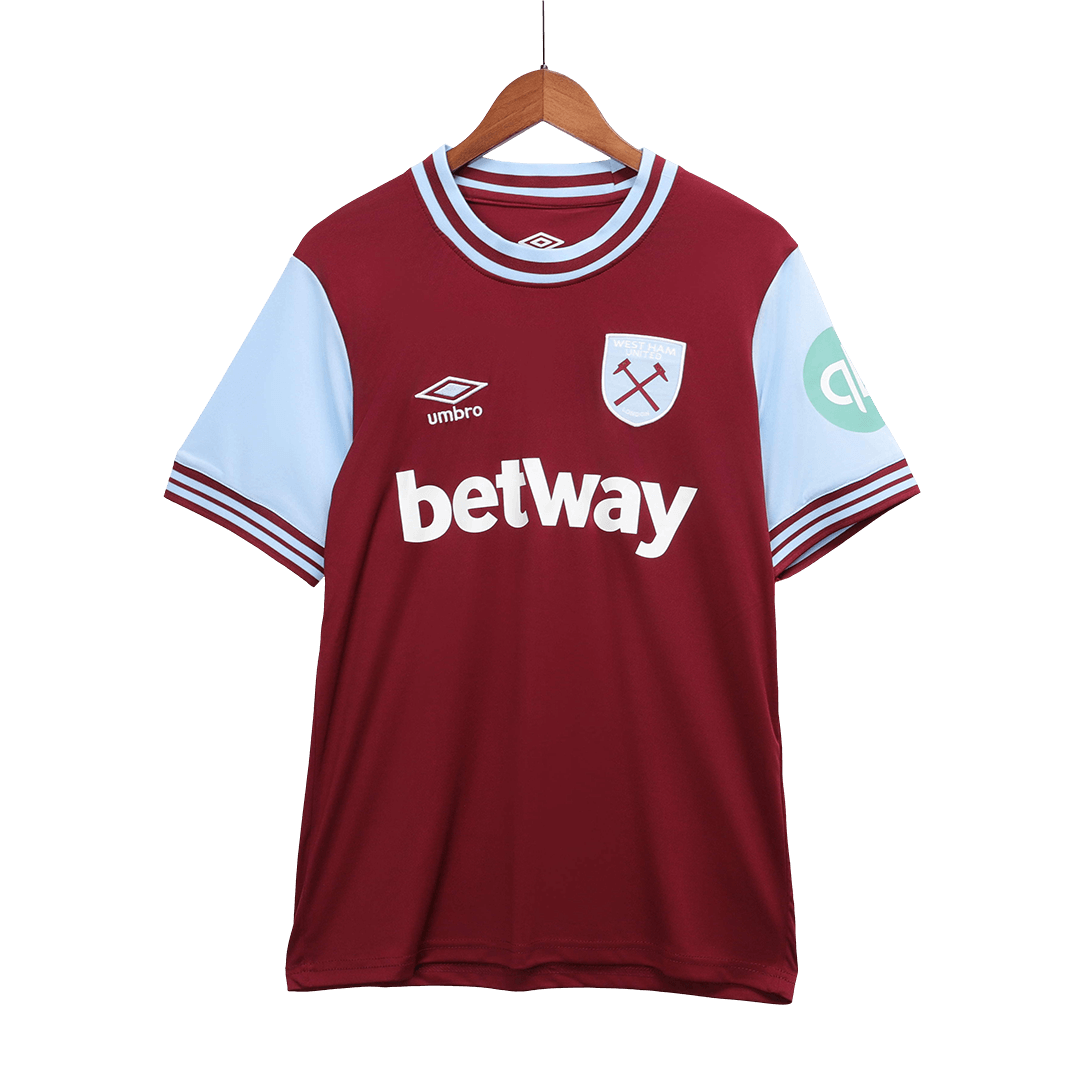 West Ham United Home Soccer Jersey 2024/25 Authentic Kit