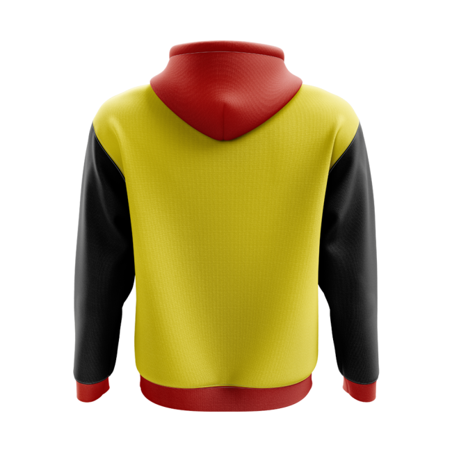 Exclusive-Design Uganda Concept Country Football Hoody (Yellow)
