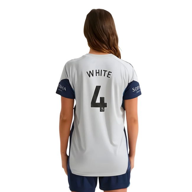 2025-2026 Arsenal Budget-Friendly Replica Jersey Vintage Grey Two#715