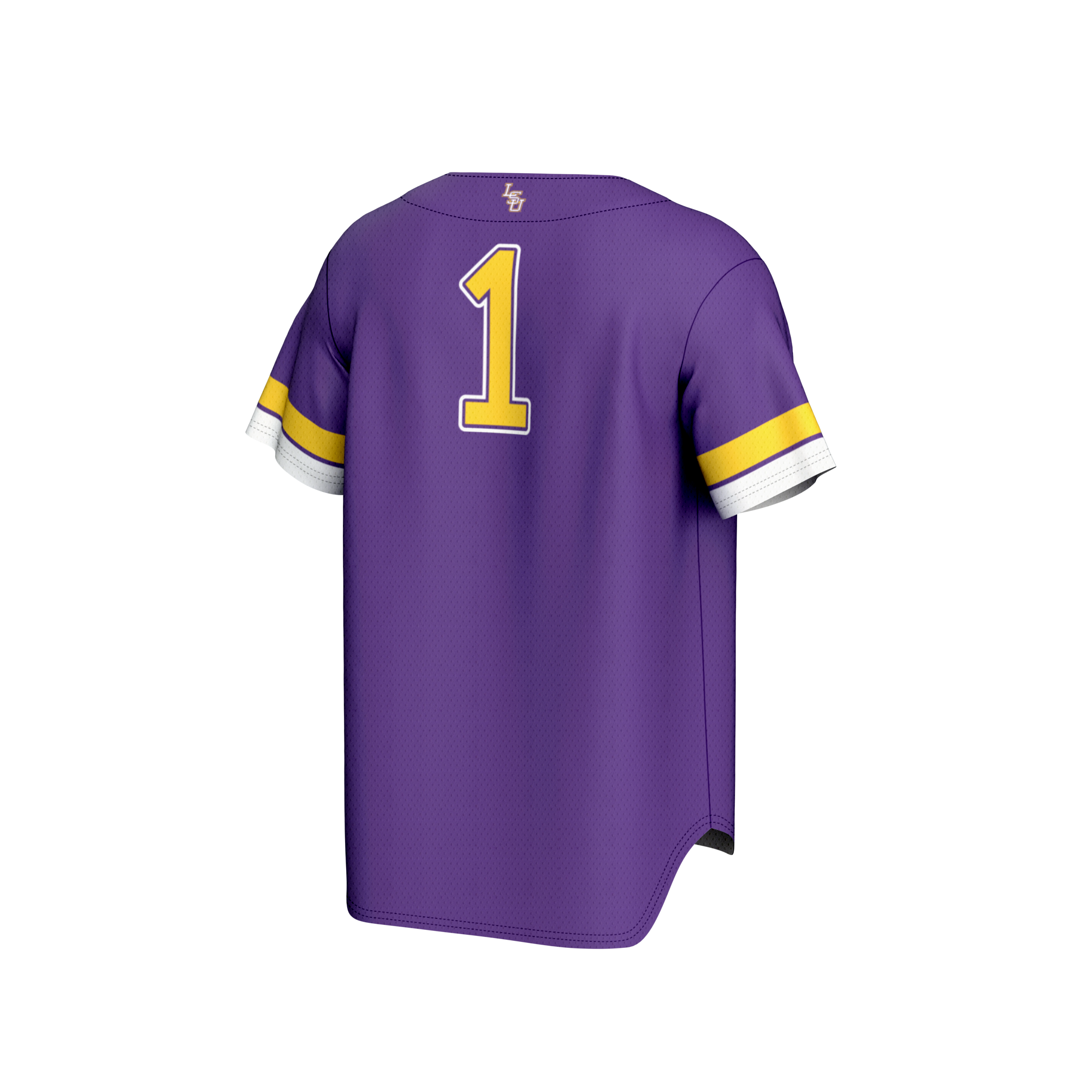 [NJP] LSU Tigers GameDay Greats Youth Lightweight Collegiate Baseball Fashion Jersey - Purple