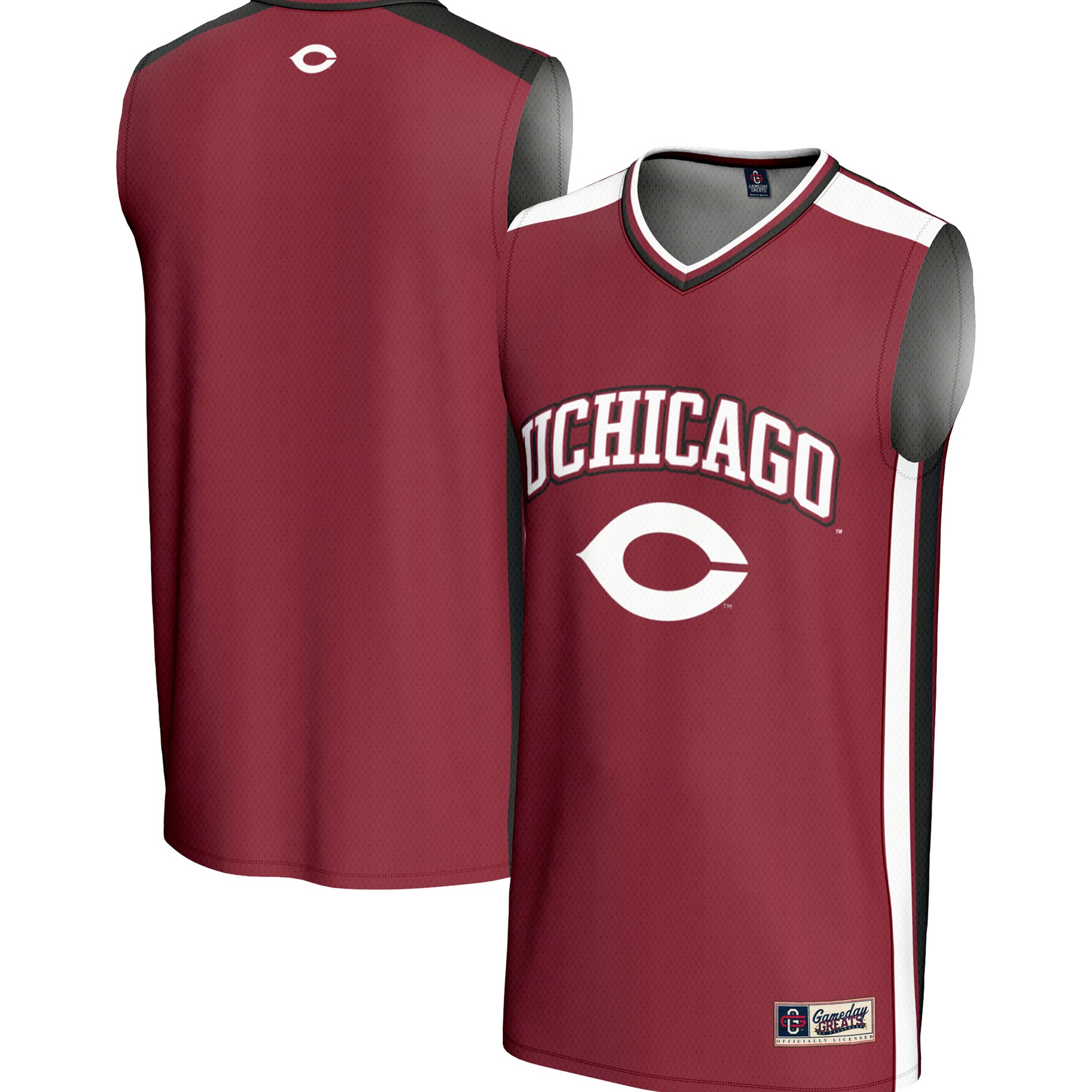 [NJP] Women's UChicago Maroons GameDay Greats Spirit Basketball Jersey - Maroon