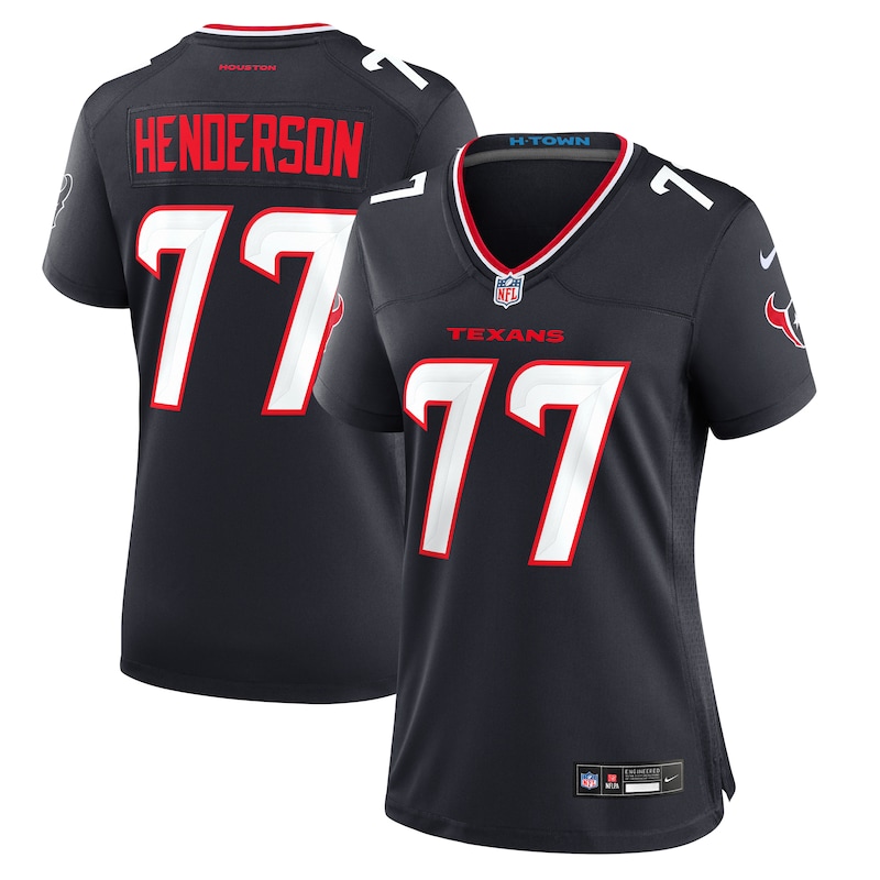 None LaDarius Henderson Houston Texans Great Value Game Jersey