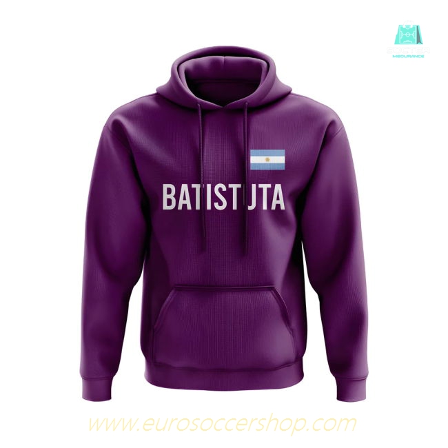 Gabriel Batistuta Fiorentina Name Hoody (Purple)