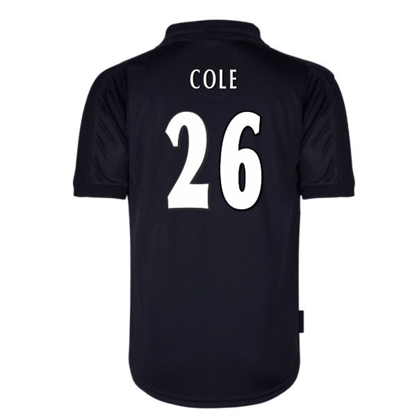 [DDJ] 2000 West Ham United Out Shirt Black Kit (Cole 26)
