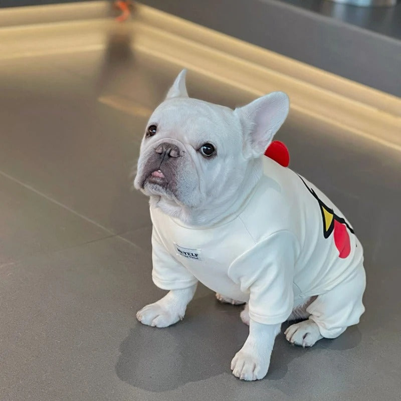 French Bulldog Velvihog Frenchie Hedgehog Costume Jumpsuit – Cartoon