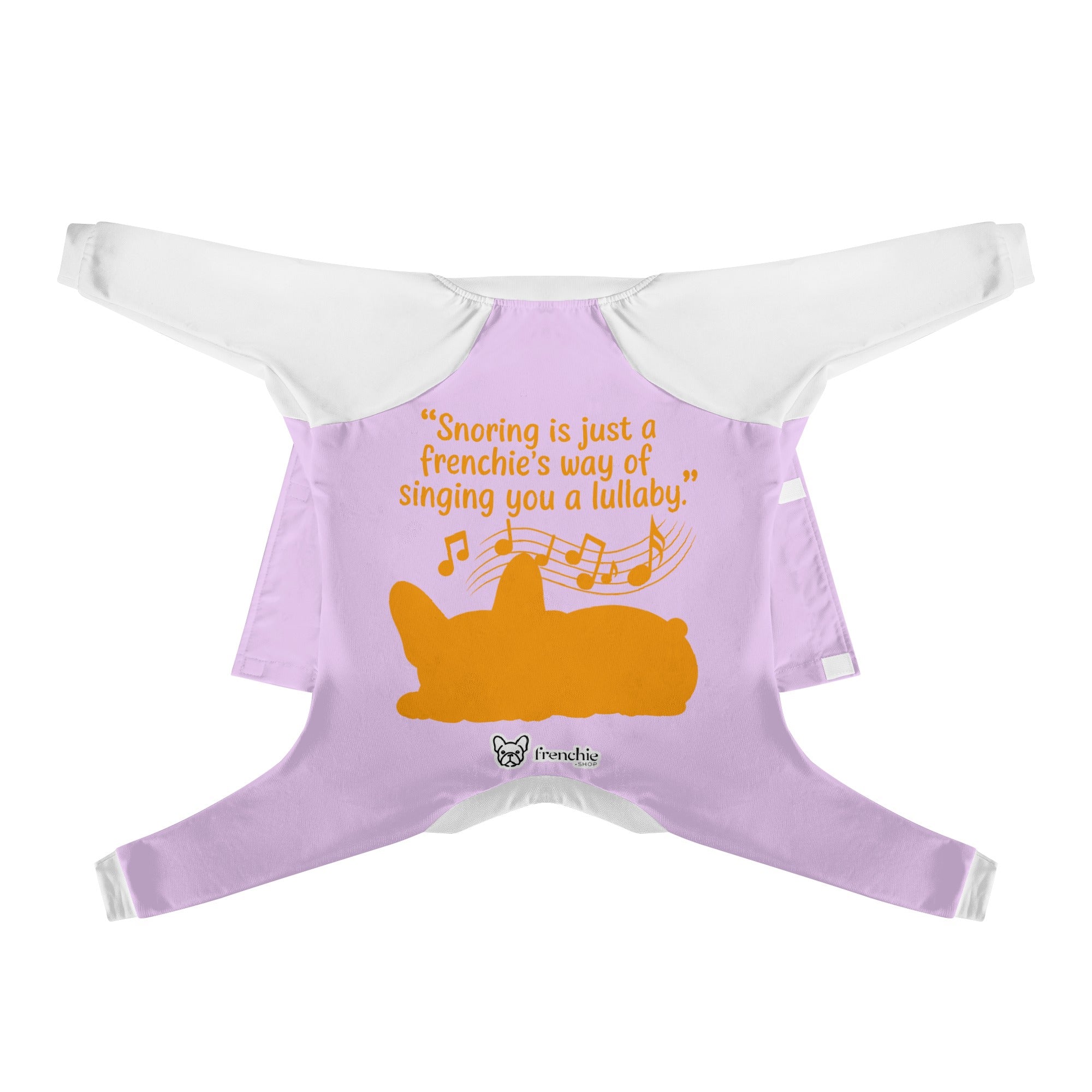 Snoring is just a Frenchie’s way of singing you a lullaby - Frenchie Pajamas – Ultra-Soft, Cozy, & Adorably Stylish