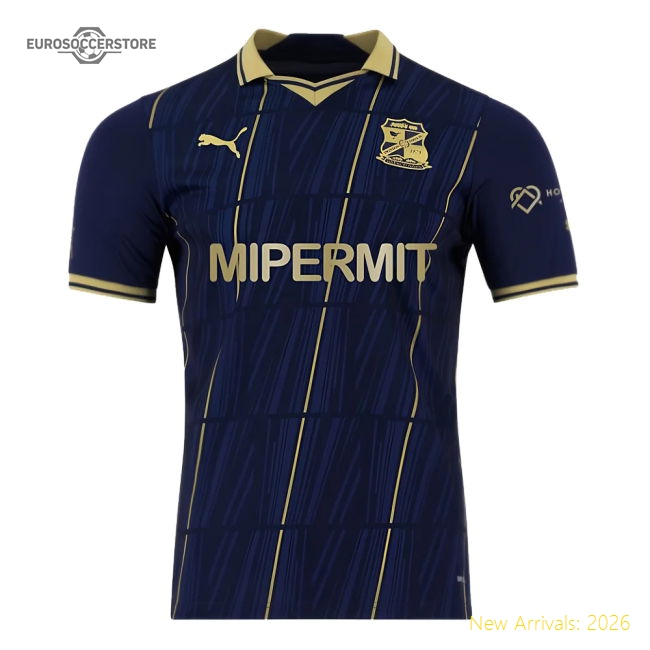 2023-2024 Swindon Town Away Shirt Your Name Fan Edition