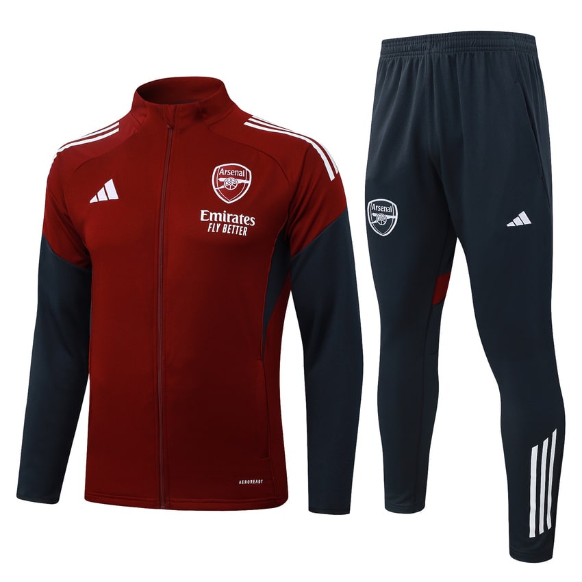 Arsenal Tracksuit Jacket 2025-2026 Red Blue