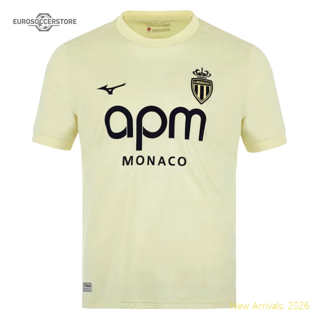 Match-Day Supporter 2025-2026 As Monaco Third Shirt (Your Name)