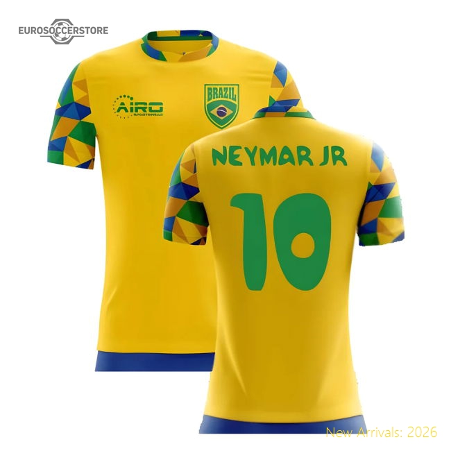 Neymar Brazil Jersey - High-performance Quick-dry Construction