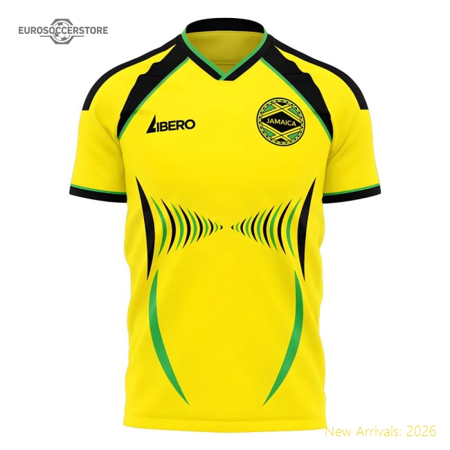 Jamaica 2006 20242025 Home Pro Jersey Drifit Lightweight