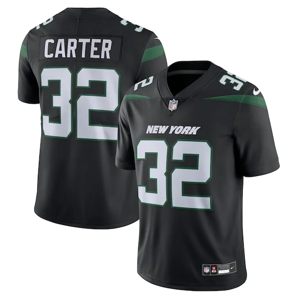 None Michael Carter Limited Jersey - Black | NFL Player Jersey