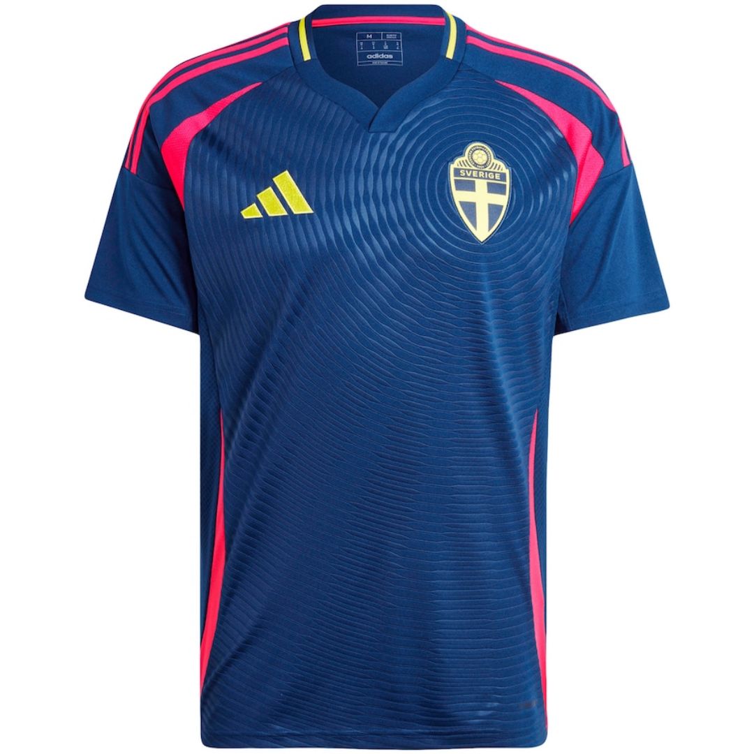 Elite Advanced Fabric Sweden 2024 Away Blue Football Shirt