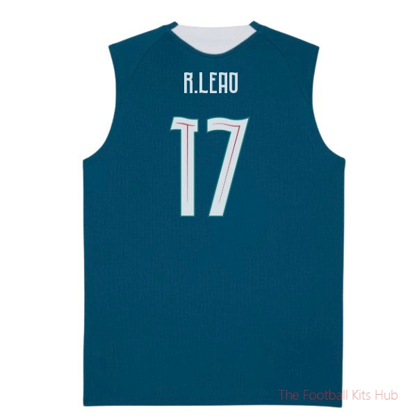 [LK] 2026/27 Portugal Sleeveless Training Jersey (Ocean Tropic) (R.Leao 17)