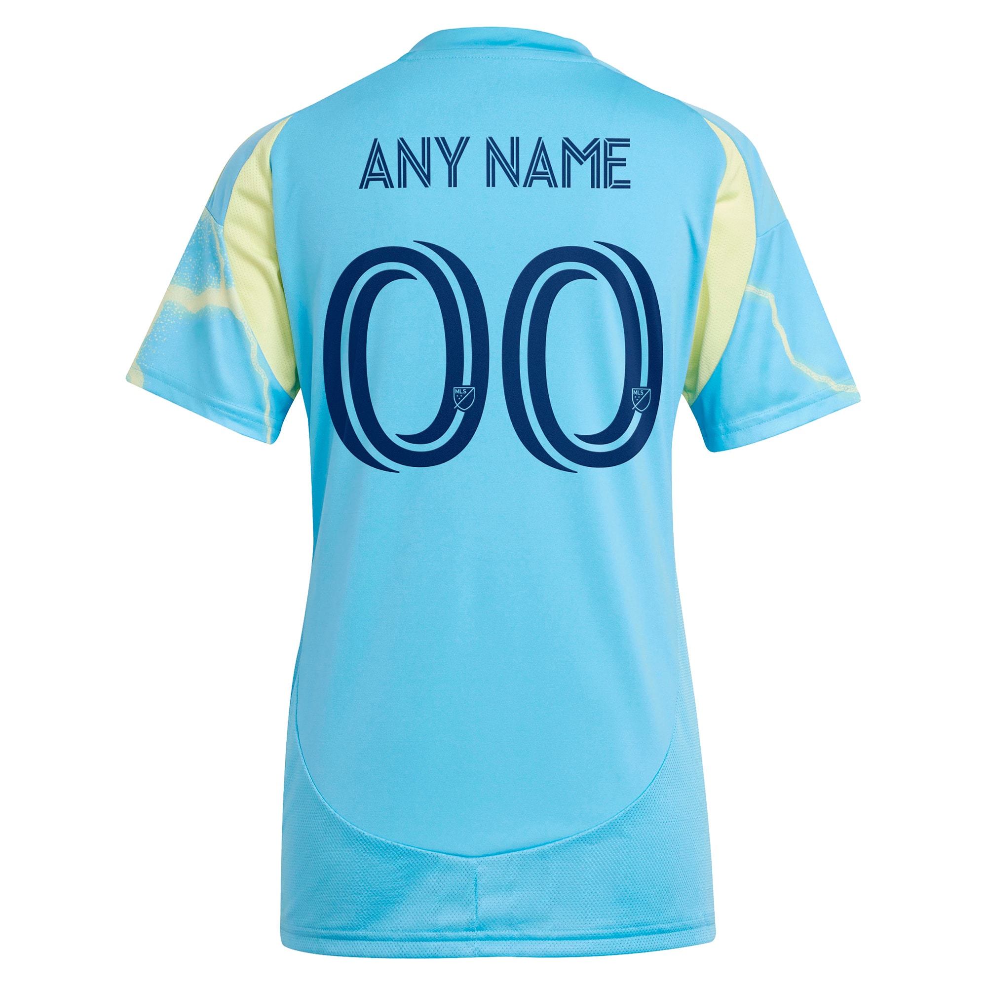 [JED] Philadelphia Union Women's 2025 The Voltage Kit Replica Custom Jersey - Blue