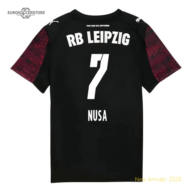 Authentic 2025-2026 Red Bull Leipzig Third Shirt (Kids) (Nusa 7)