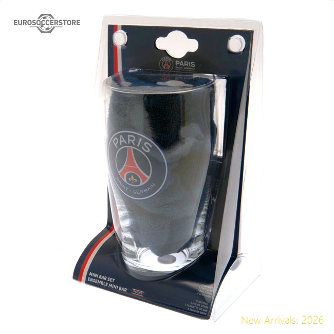 Paris Saint Germain Fc Mini Bar Set - Official Design - Premium Collection