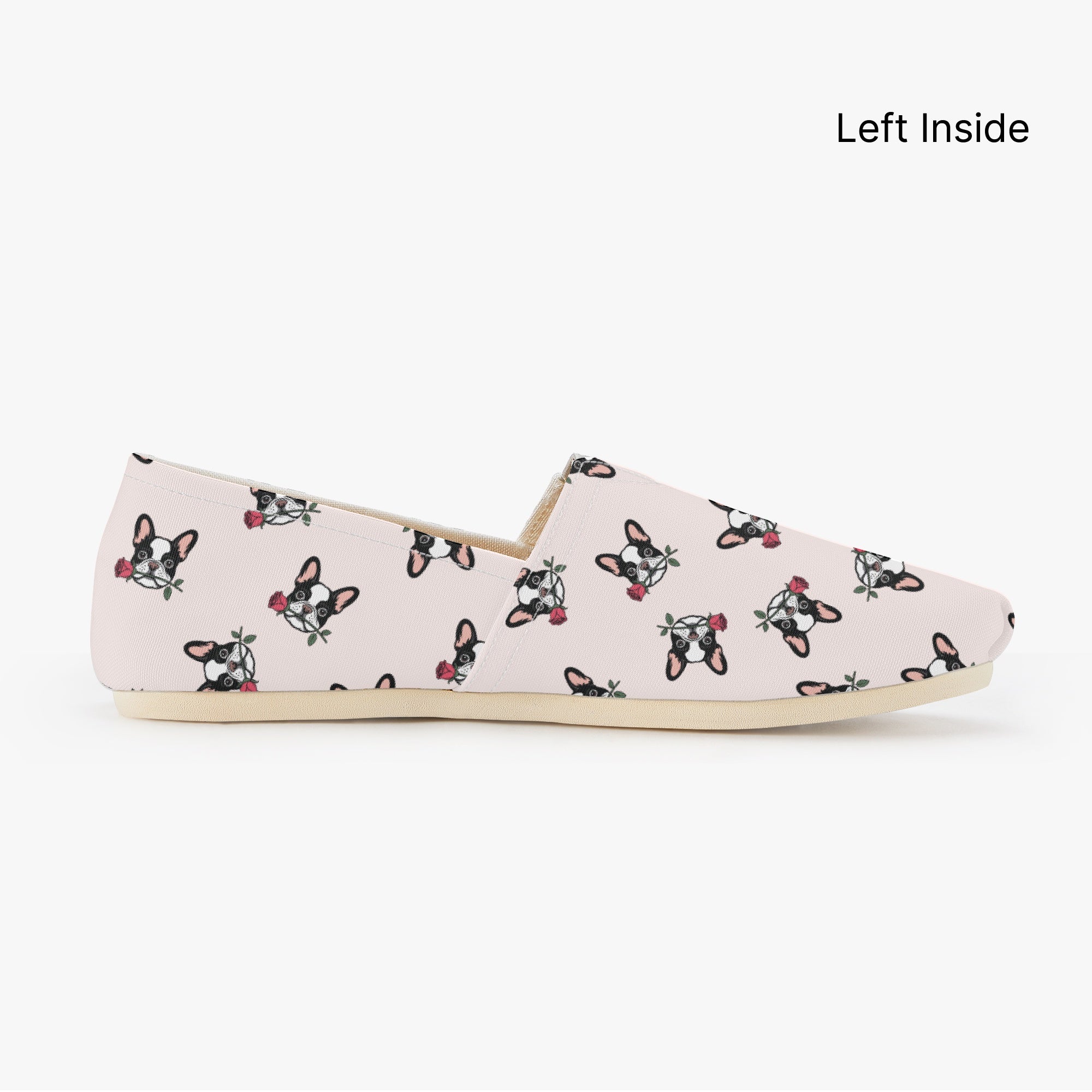 Stylish Everyday Chowder - Casual Canvas Shoes for French Bulldog Lovers