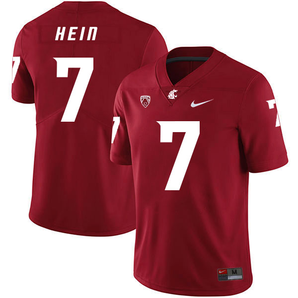 high quality Men's None Mel Hein #7 Red 2024 Football Jersey