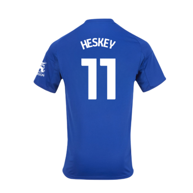 Budget-Friendly 2025-2026 Leicester City Home Shirt - Kids (Heskey 11)