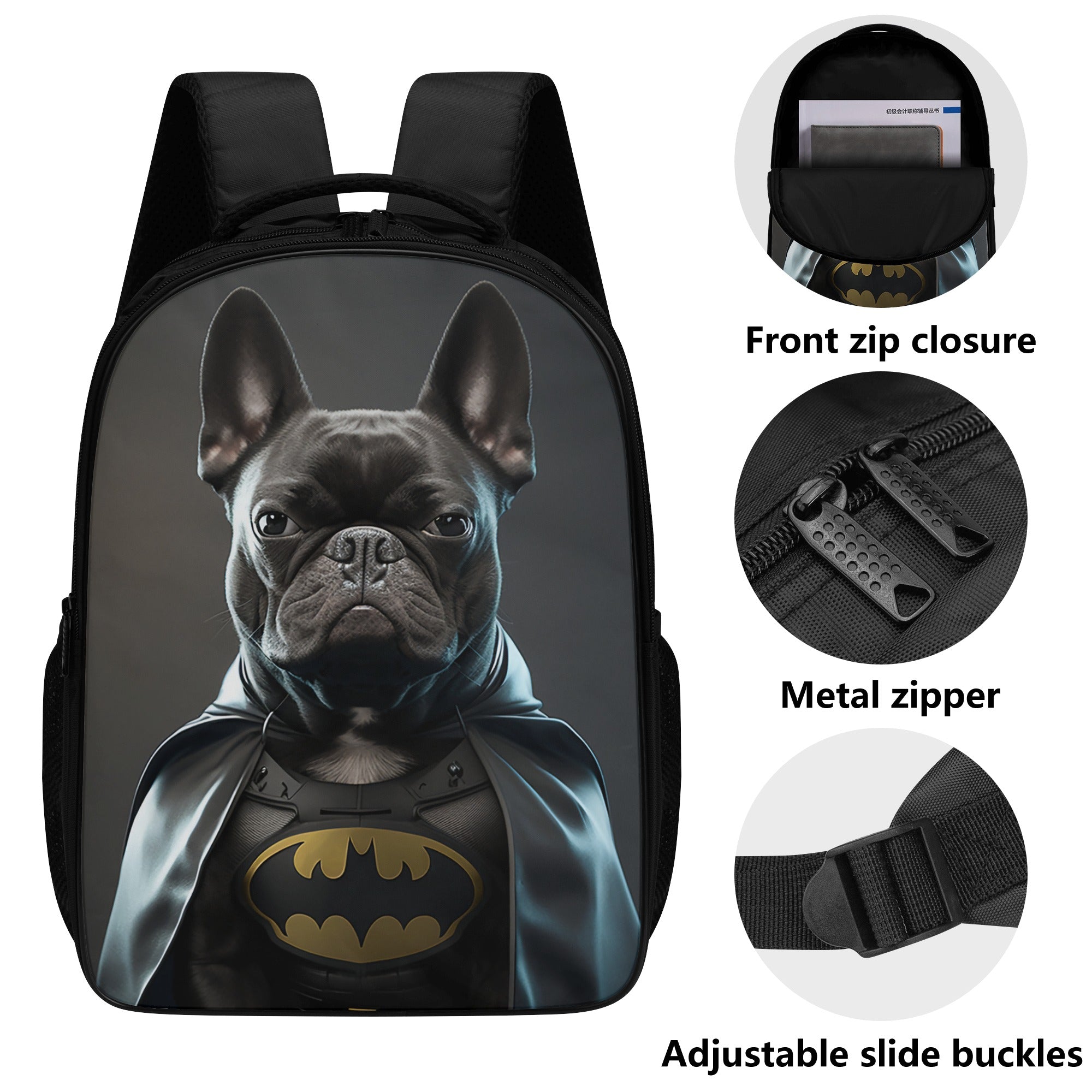 - Safe 16 Inch Dual Compartmen Backpack Dog Supplies | Durable Build