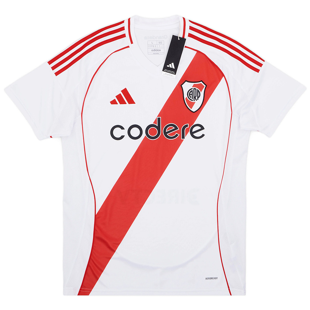 High Performance River Plate 2425 Home Soccer Jersey Footbal Shirt