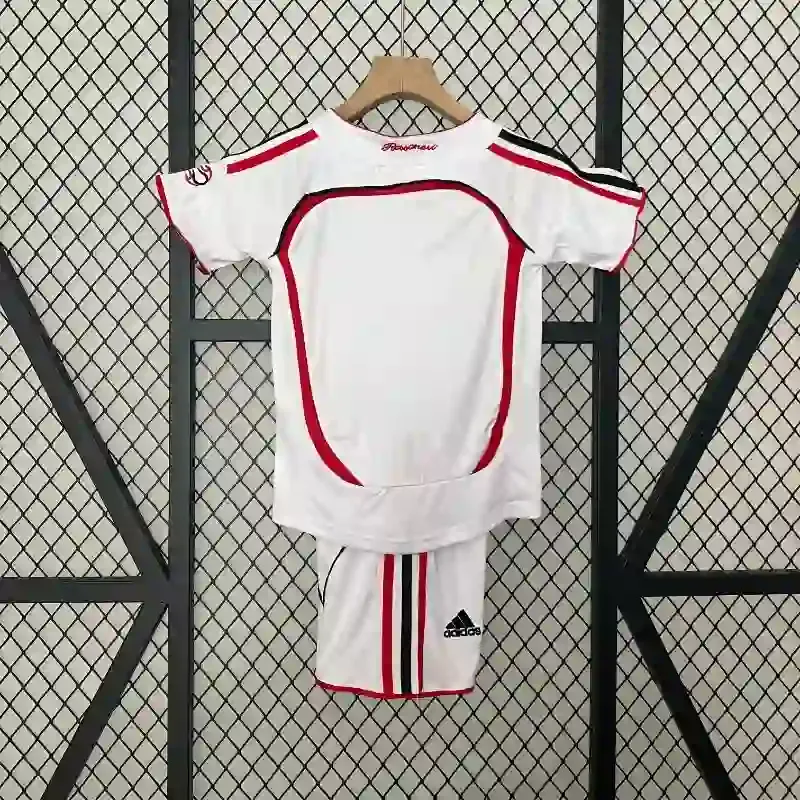 Cheap 2006-2007 Kids AC Milan Jersey retro kit