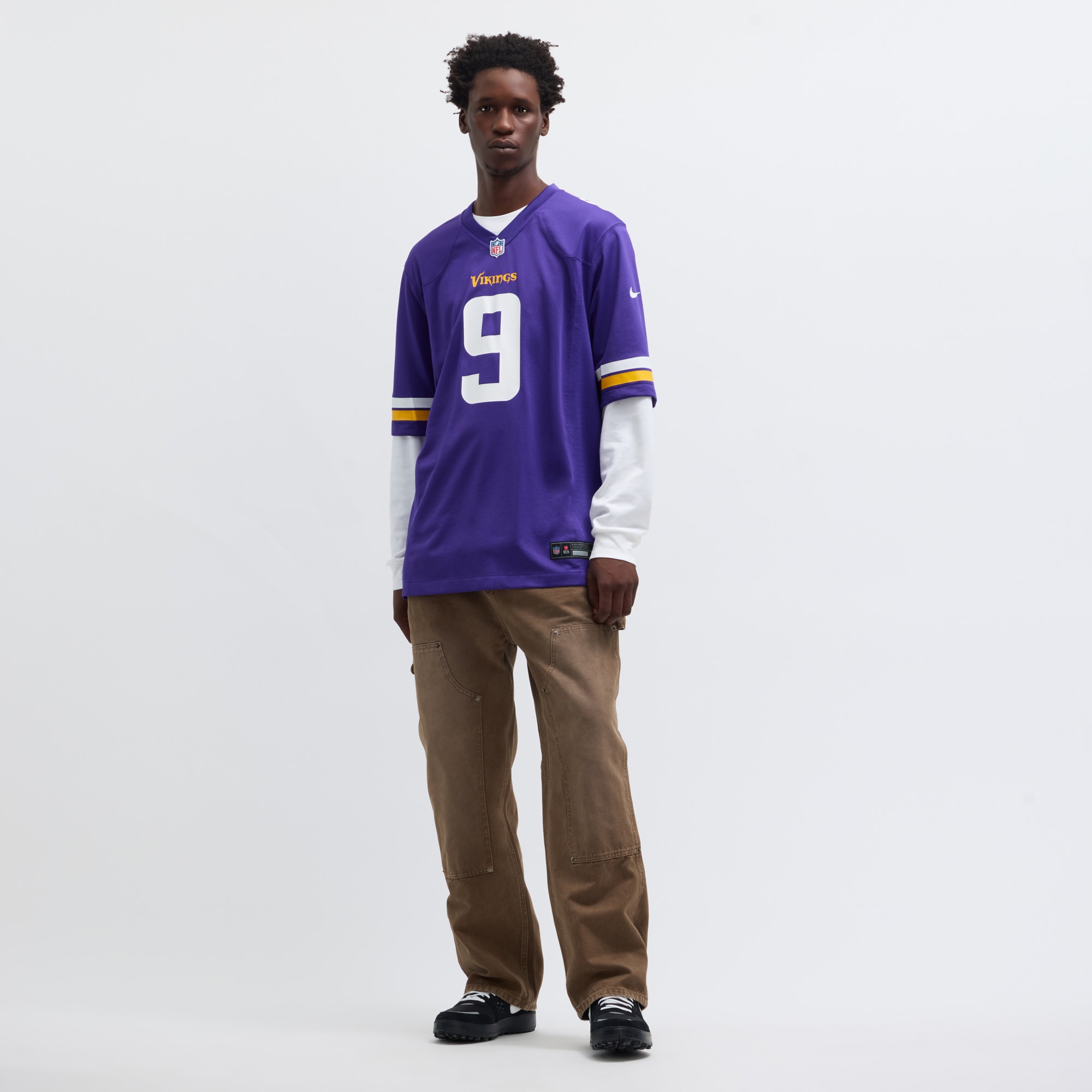 [LK] J.J. McCarthy Minnesota Vikings Player Game Jersey - Purple