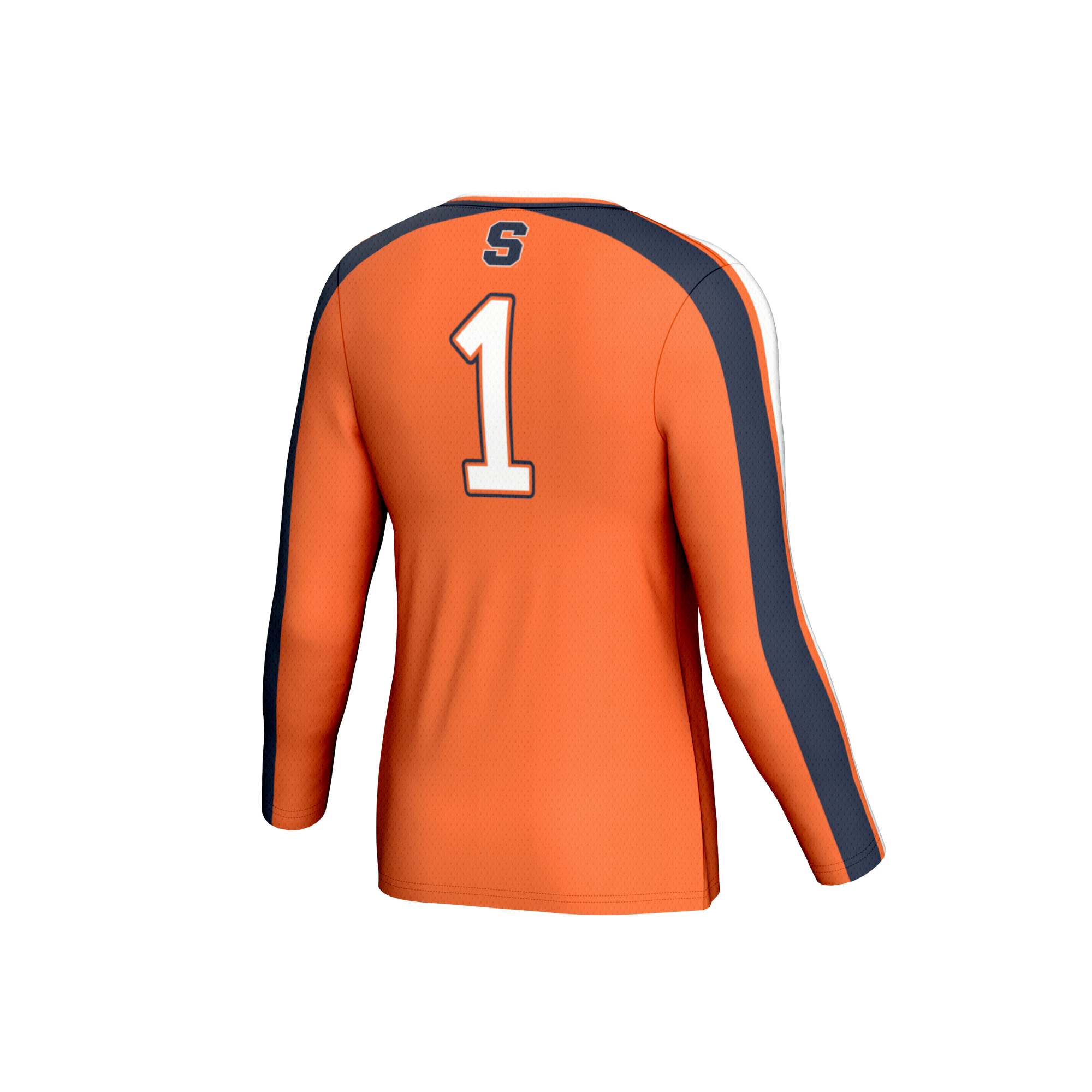 [NJP] Syracuse Orange GameDay Greats Youth Lightweight Collegiate Volleyball Fashion Jersey - Orange