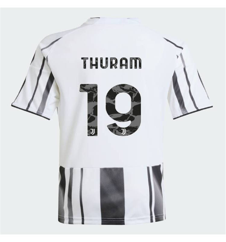 2526 Juventus Home Jersey Shirt 19 THURAM - Official Replica 8433