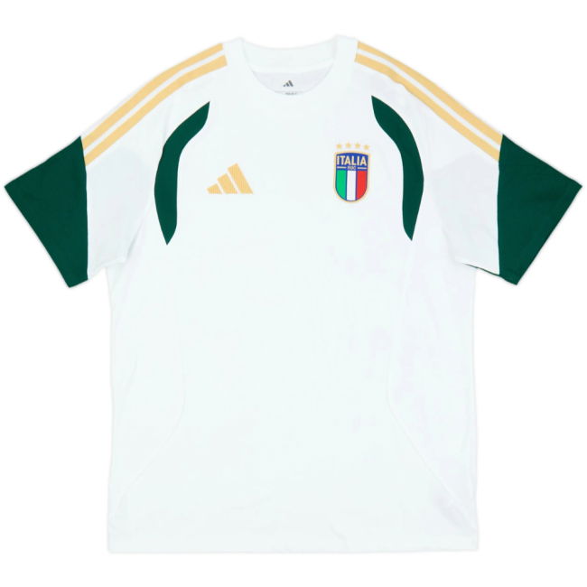2026-2027 Italy Training Tee (White) Authentic Performance