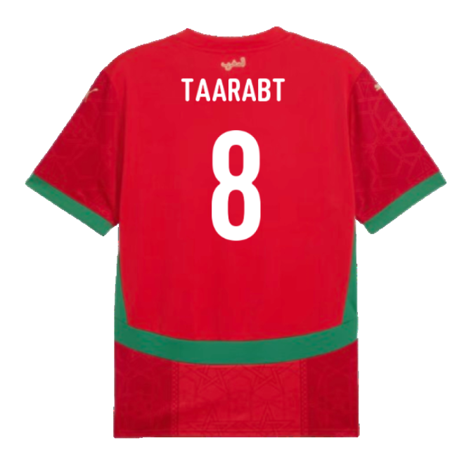 Pro Morocco Taarabt 20242025 Home Jersey Athletic Contemporary