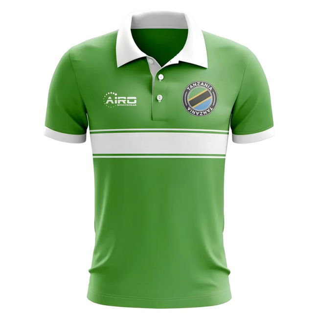 Championship Performance-Driven Tanzania Concept Stripe Polo Shirt