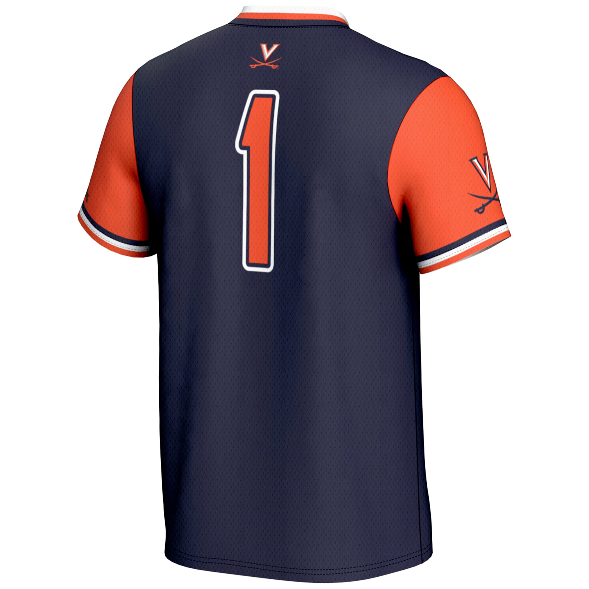 [NJP] Virginia Cavaliers GameDay Greats Unisex Lightweight Softball Jersey - Navy