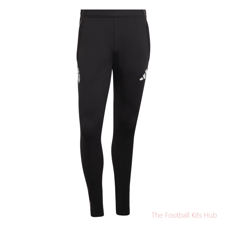 Real Madrid Training Trousers Tiro 25 - Black/Purple