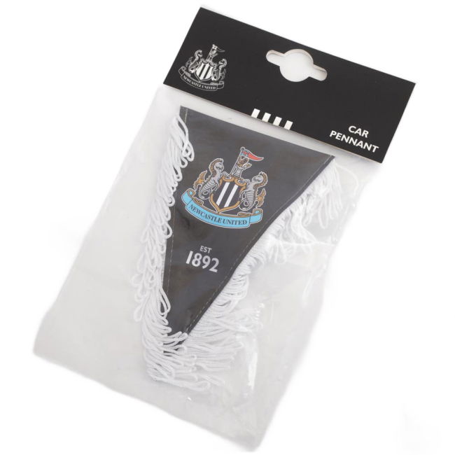 Newcastle United FC Triangular Mini Pennant - game day