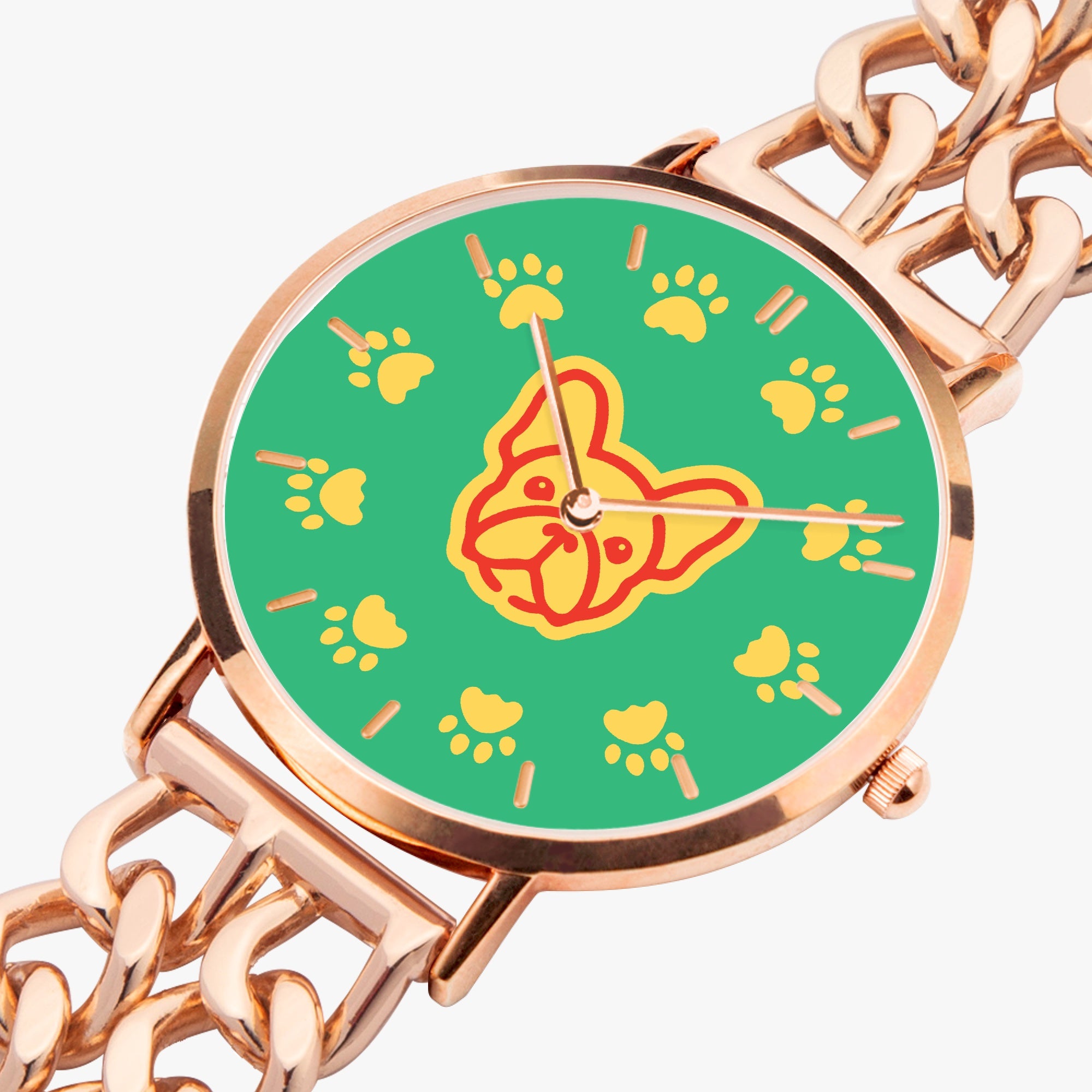 Hollow Strap Watch For Frenchie Lovers For Frenchie Pups | Safe For Paws