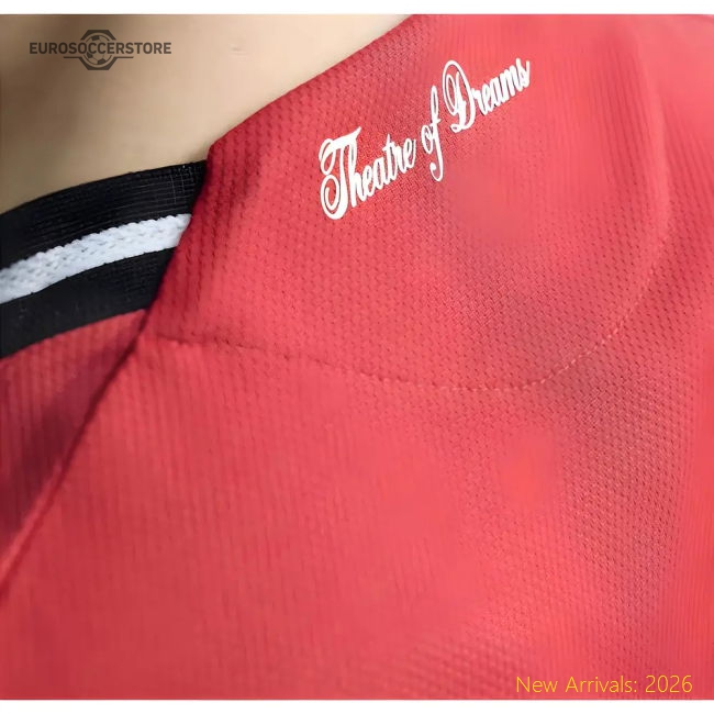 2025-2026 Man Utd Home Top Match Replica English Football Collection