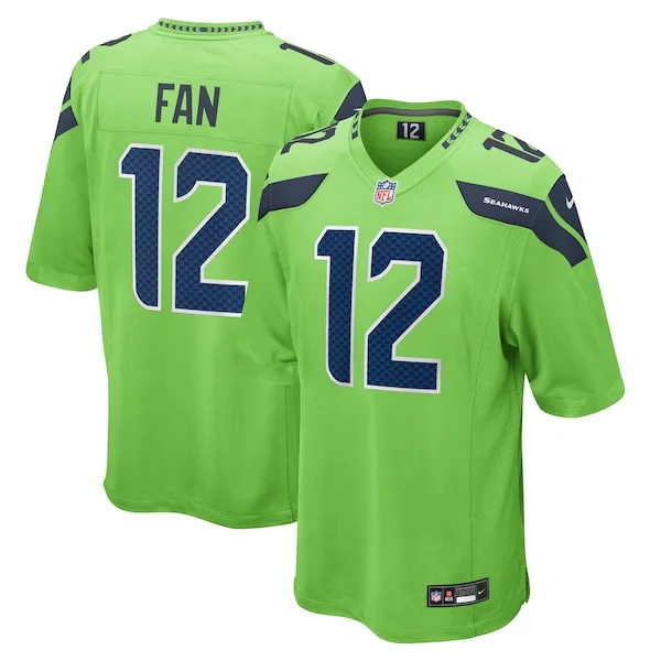 Performance Seattle Seahawks Game Jersey - Premium Green NFL Fan Je...