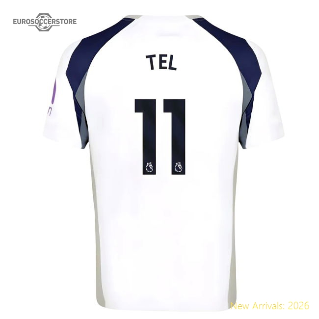 2025-2026 Tottenham Hotspur Home Top (Tel 11) Fan Edition