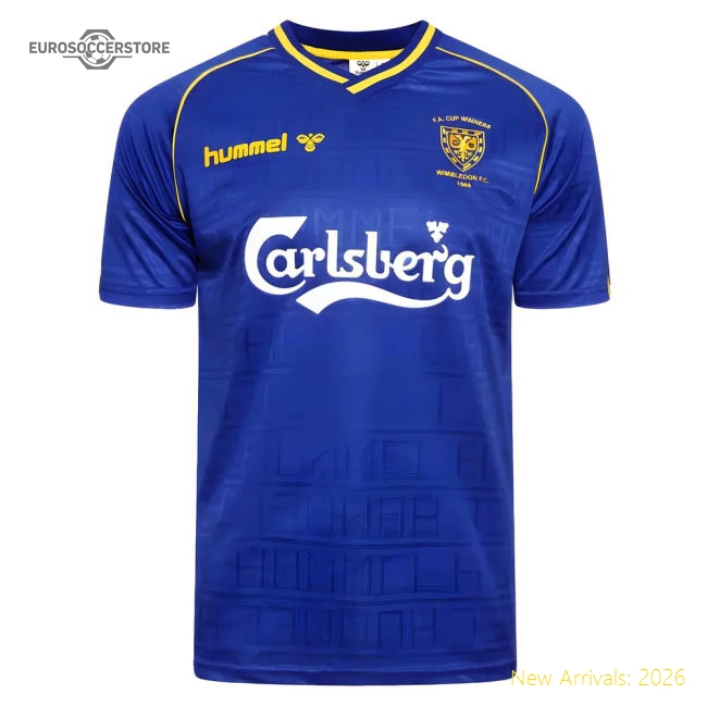 Top-grade 1988 Wimbledon Hummel Retro Home Shirt - Excellent Value