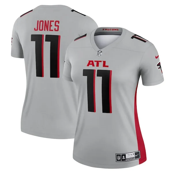 None Julio Jones  Jersey - Silver | NFL Player Jersey | NFL Football