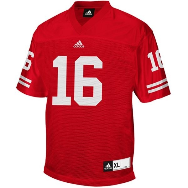 Men NCAA Team #16 Russell Wilson Premium Jersey - Durable