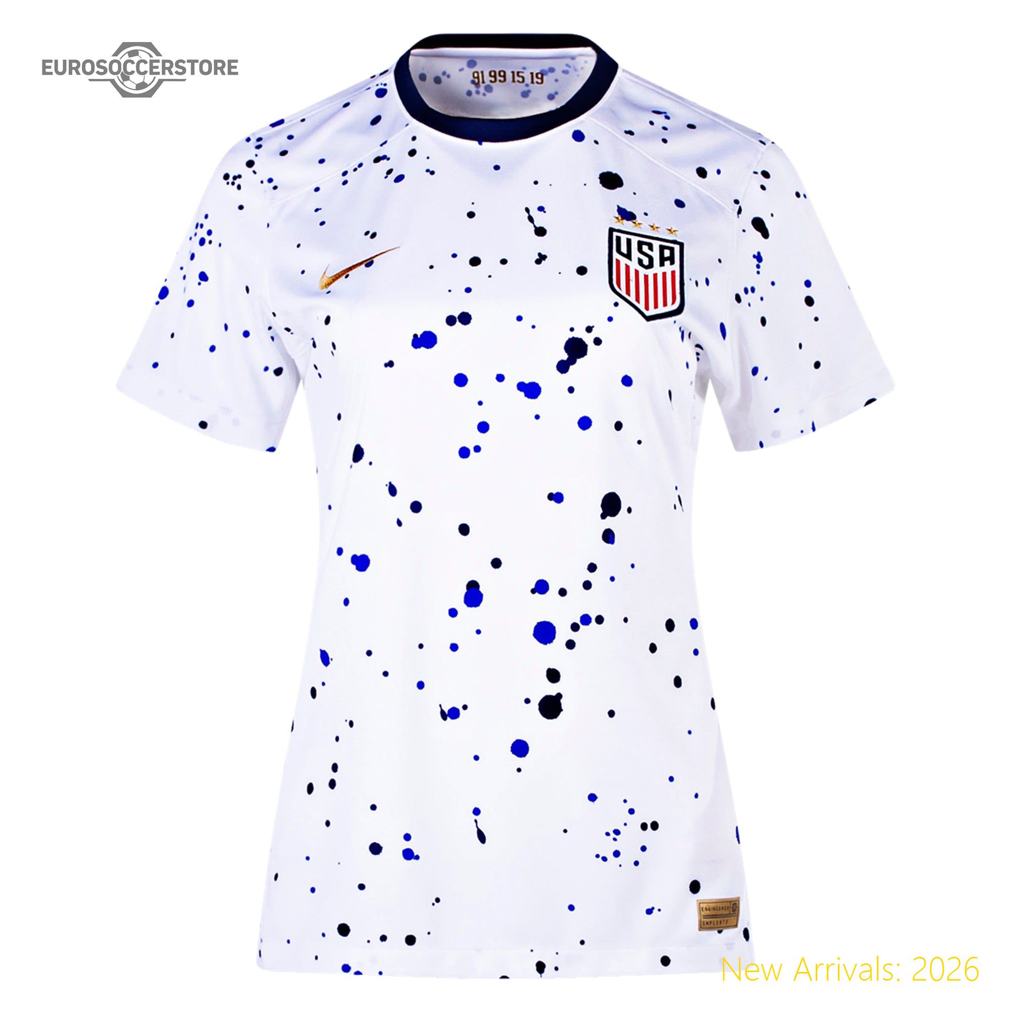 Eye-catching Official Women Uni Football Star Home Jersey 2023