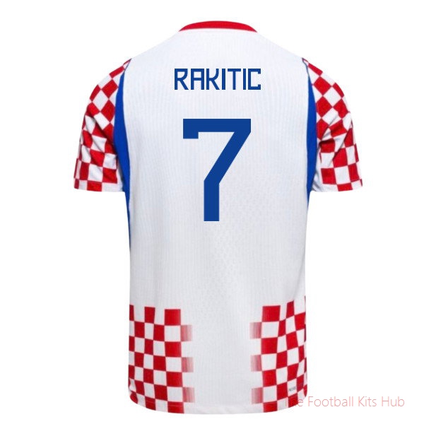 2026-2027 Croatia Aero-Fit Authentic Match Home Shirt (Rakitic 7)