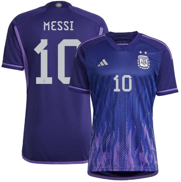 Premium Quality Argentina World Cup 2022 Away MESSI Soccer Jersey